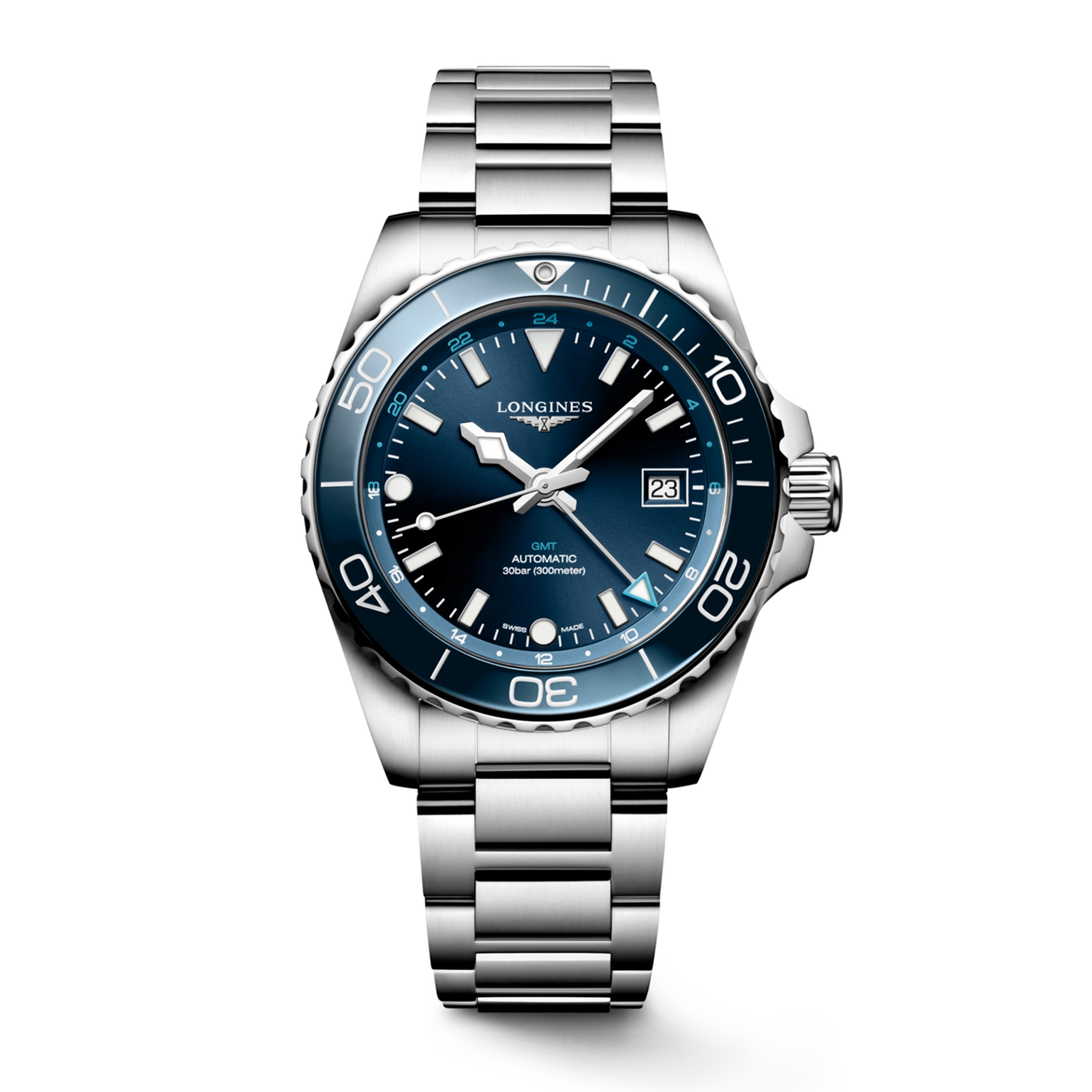 Longines HydroConquest GMT 41mm L3.790.4.96.6