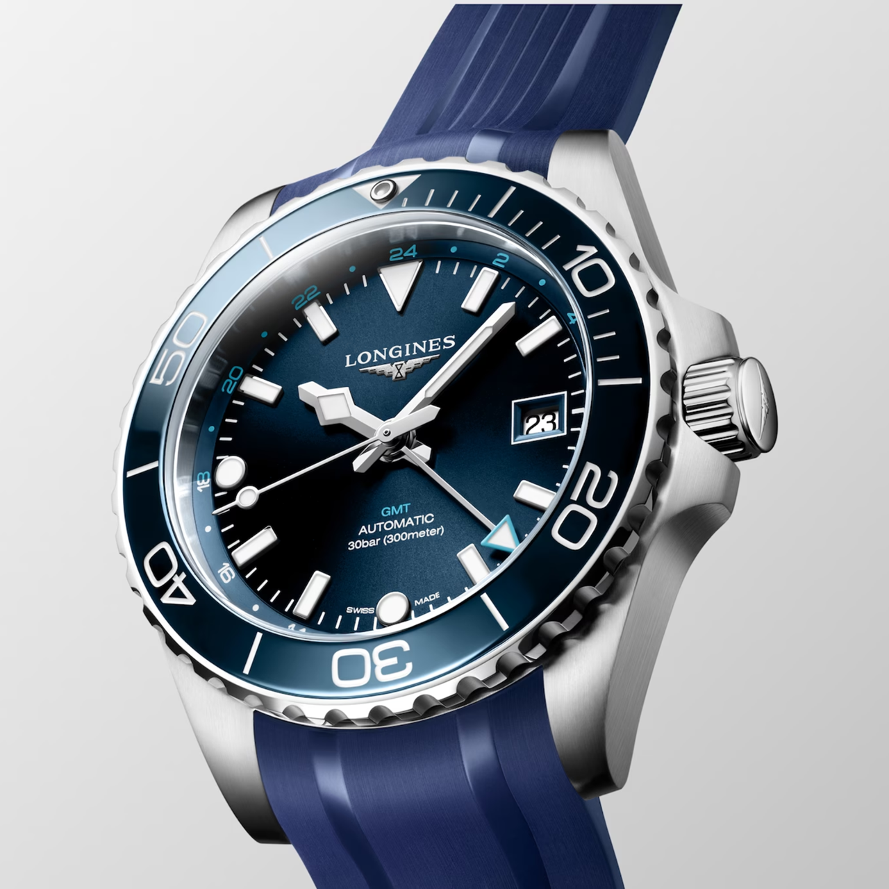 Longines HydroConquest GMT 41mm L3.790.4.96.9