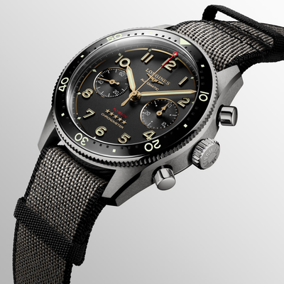 Longines Spirit Flyback Titanium 42mm L3.821.1.53.2