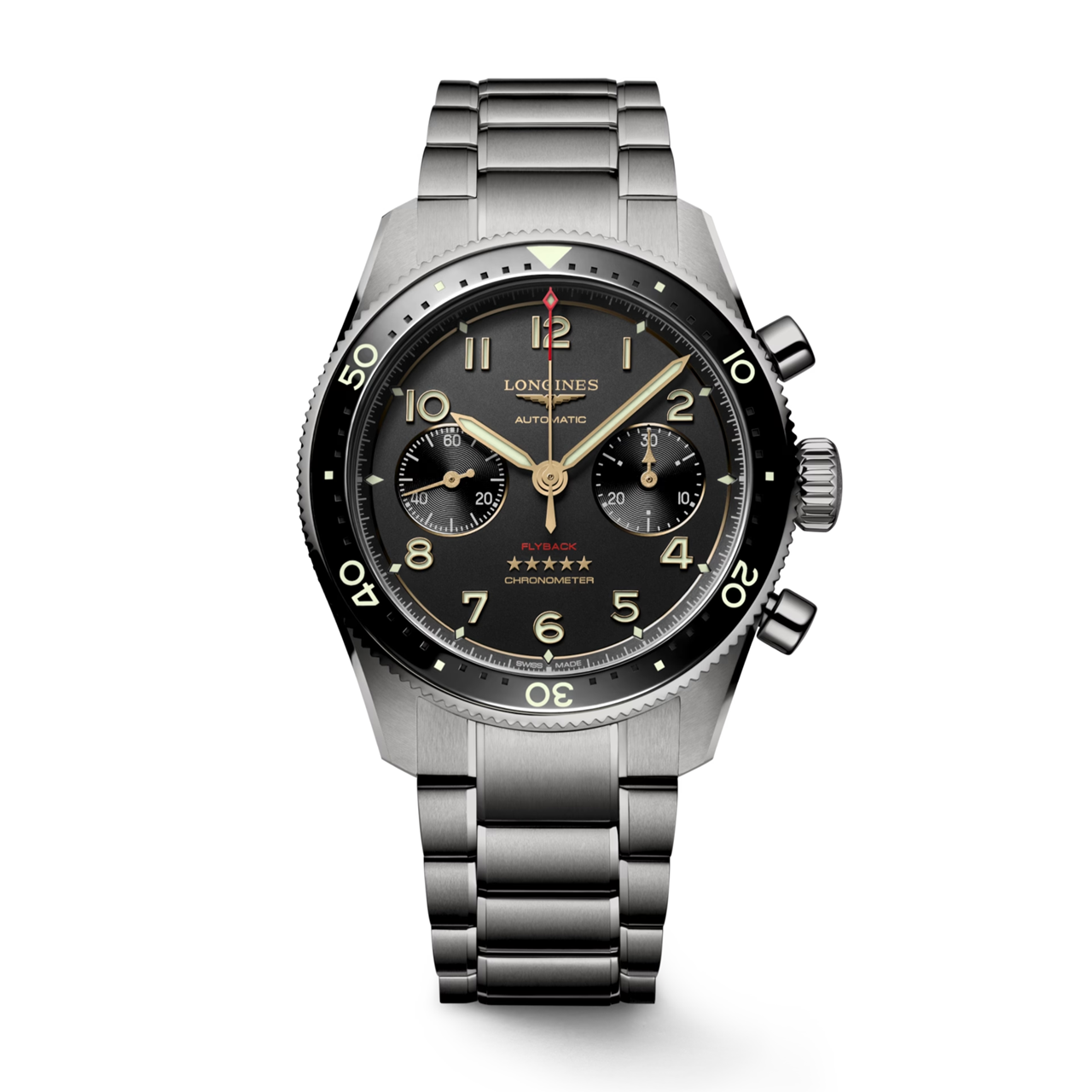Longines Spirit Flyback Titanium 42mm L3.821.1.53.6