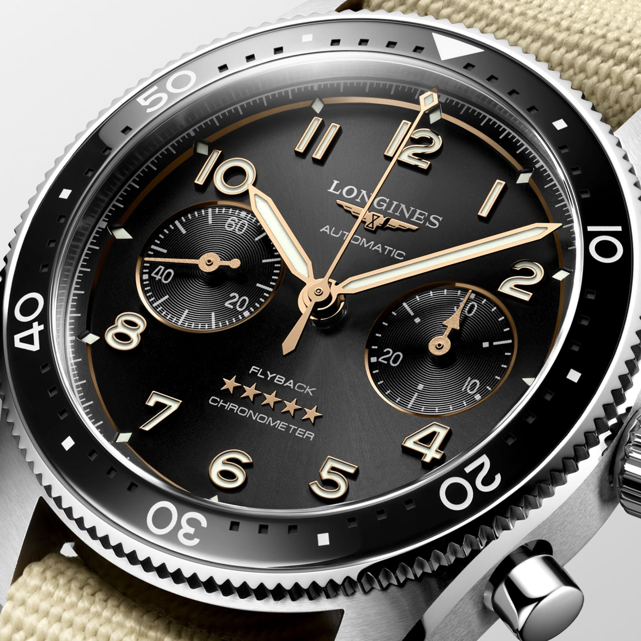 Longines Spirit Flyback 42mm L3.821.4.53.9