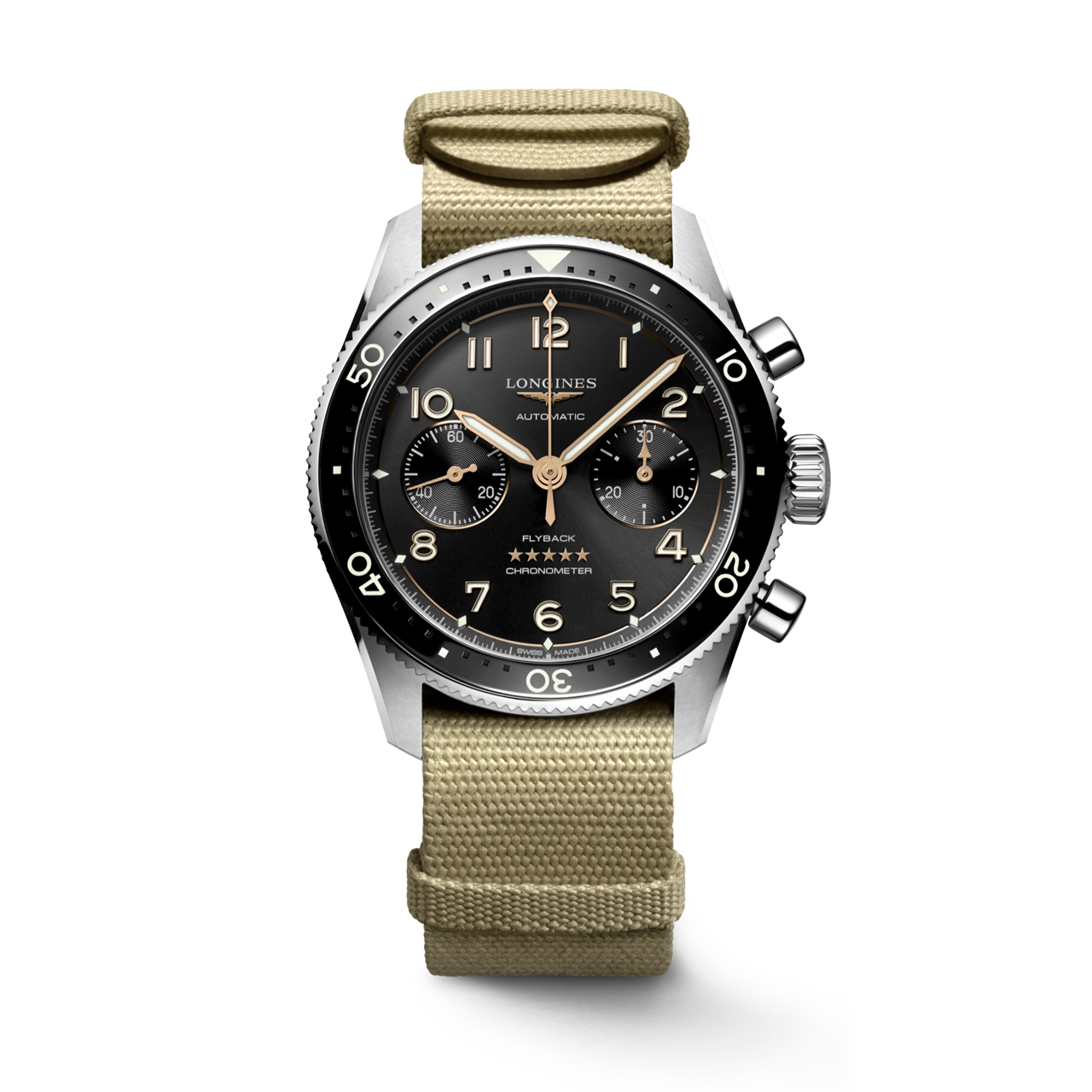 Longines Spirit Flyback 42mm L3.821.4.53.9