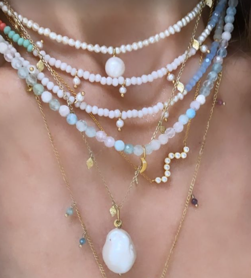 STINE A Jewelry Heavenly Pearl Dream halskæde 2046-02