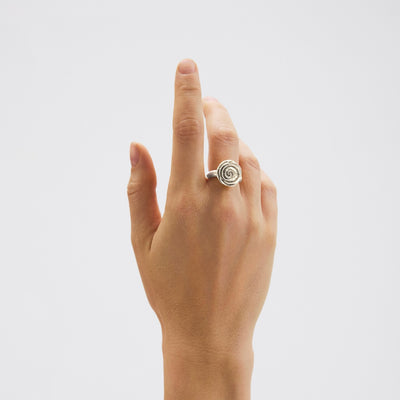 Pernille Corydon Rose ring R-537-S