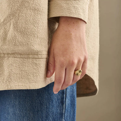 Pernille Corydon Ocean Star Signet ring R-284-S