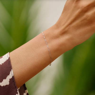 Camille Brinch Lille Zebra armbånd SZB